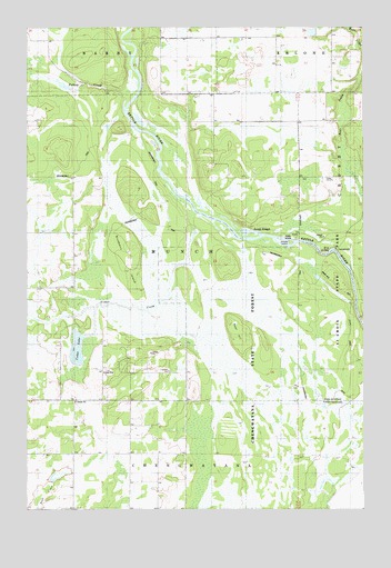 Cedar Lake, MN USGS Topographic Map