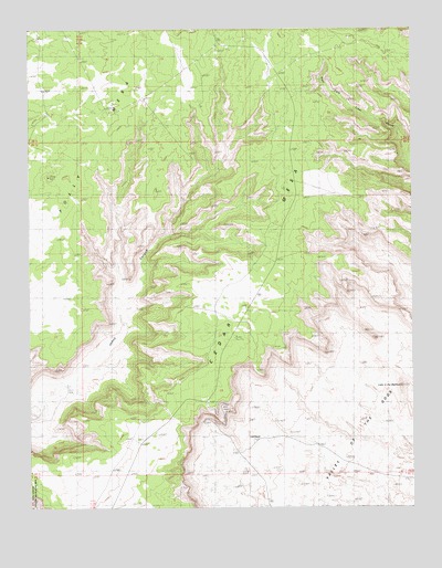 Cedar Mesa South, UT USGS Topographic Map