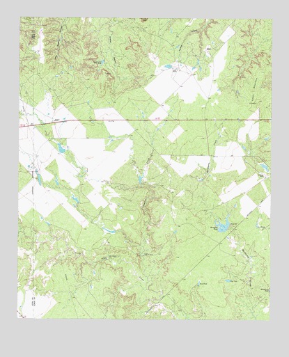 Cedar Mountain, TX USGS Topographic Map