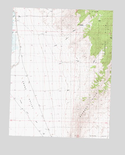 Cedar Pass, UT USGS Topographic Map