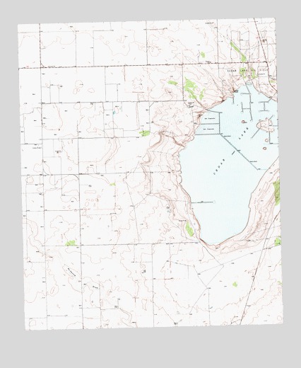 Cedar Point, TX USGS Topographic Map