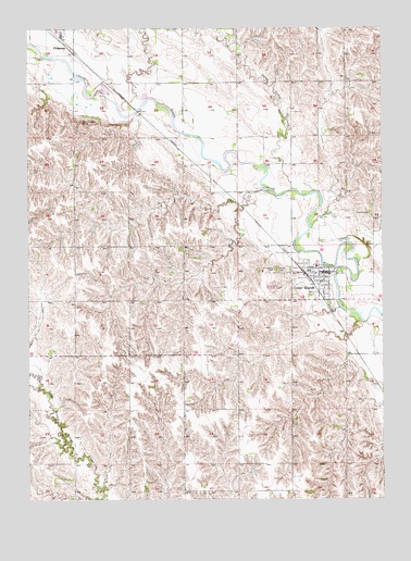 Cedar Rapids, NE USGS Topographic Map