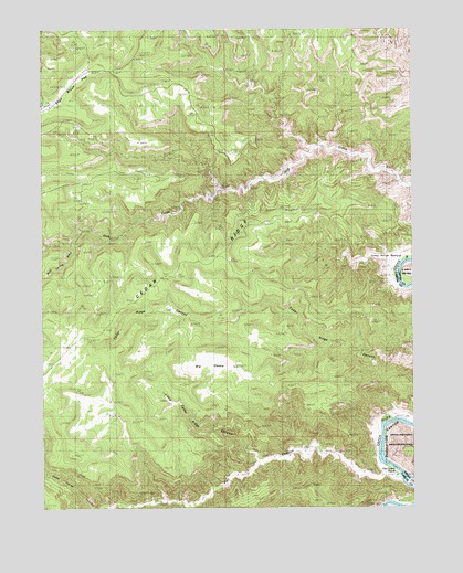Cedar Ridge Canyon, UT USGS Topographic Map