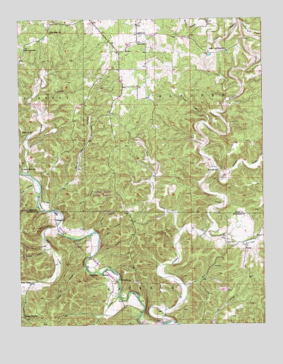 Cedargrove, MO USGS Topographic Map