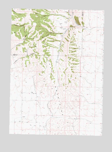 Cedarhill, ID USGS Topographic Map