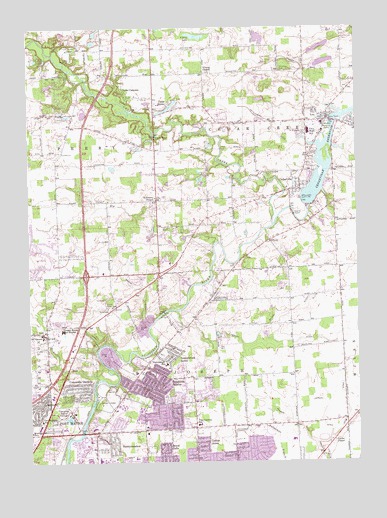 Cedarville, IN USGS Topographic Map