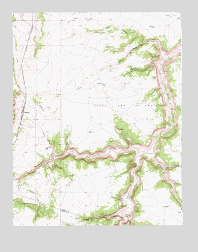 Cedarwood, CO USGS Topographic Map