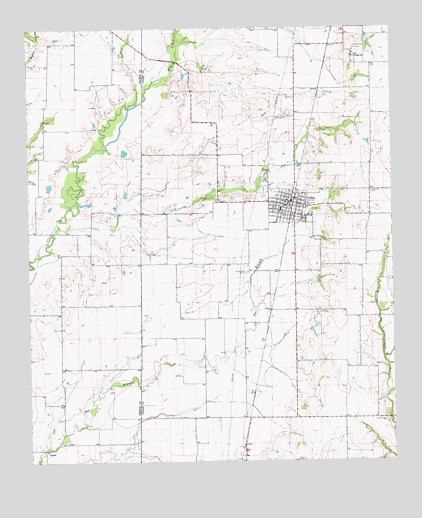 Celina, TX USGS Topographic Map