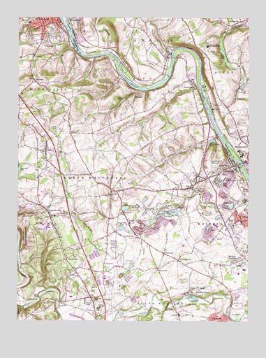 Cementon, PA USGS Topographic Map