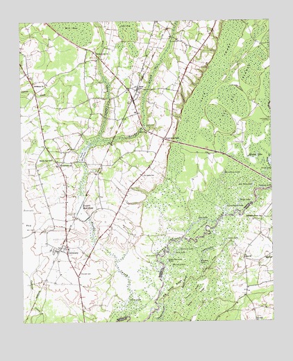 Centenary, SC USGS Topographic Map