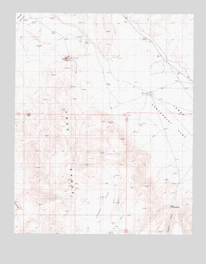 Centennial Canyon, CA USGS Topographic Map