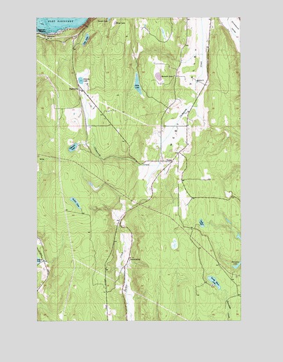 Center, WA USGS Topographic Map