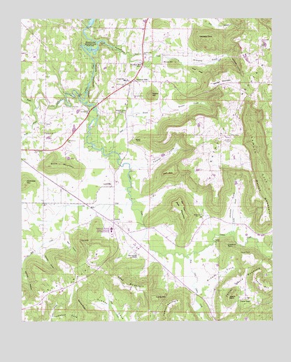 Center Grove, AL USGS Topographic Map