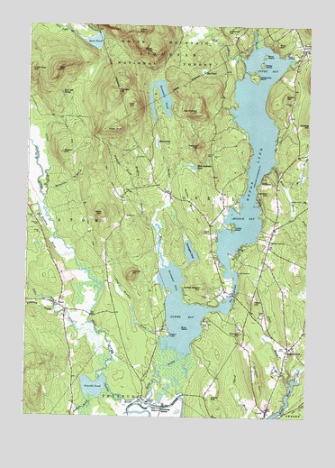 Center Lovell, ME USGS Topographic Map