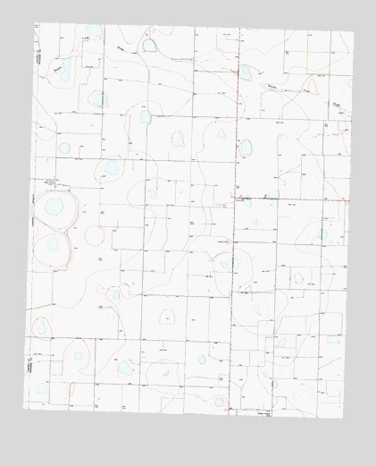 Center Plains School, TX USGS Topographic Map