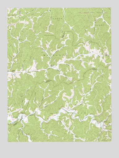 Center Point, WV USGS Topographic Map
