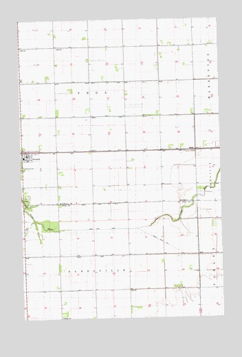 Alvarado, MN USGS Topographic Map