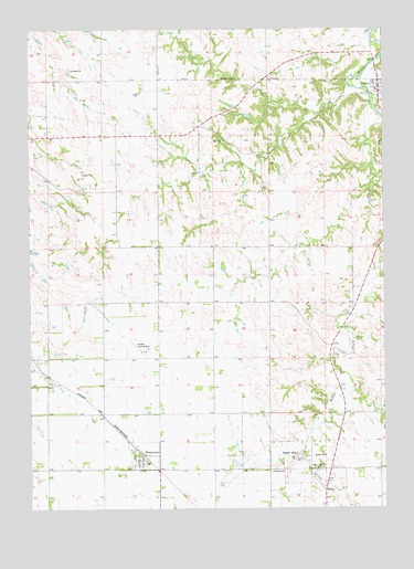 Center West, NE USGS Topographic Map