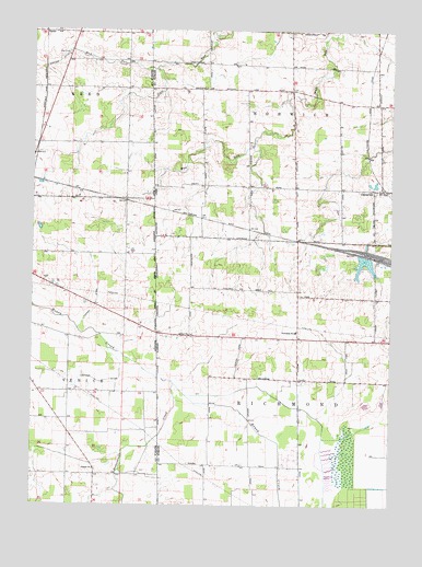 Centerton, OH USGS Topographic Map