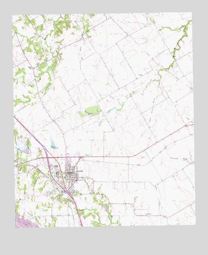 Alvarado, TX USGS Topographic Map