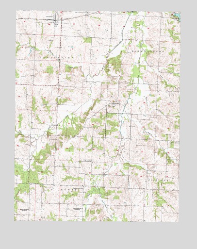 Centerview, MO USGS Topographic Map
