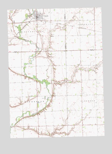 Centerville, SD USGS Topographic Map