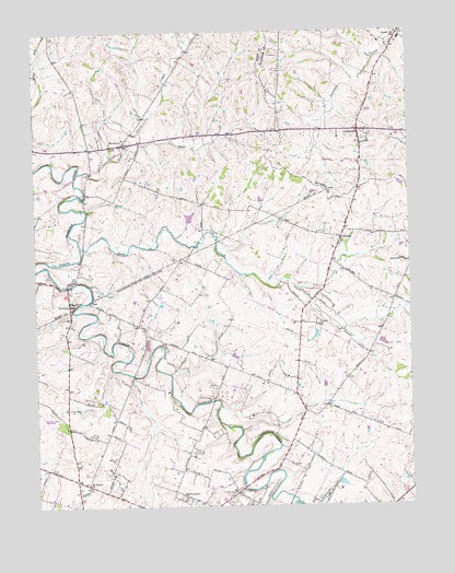 Centerville, KY USGS Topographic Map