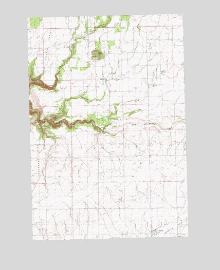 Centerville, WA USGS Topographic Map