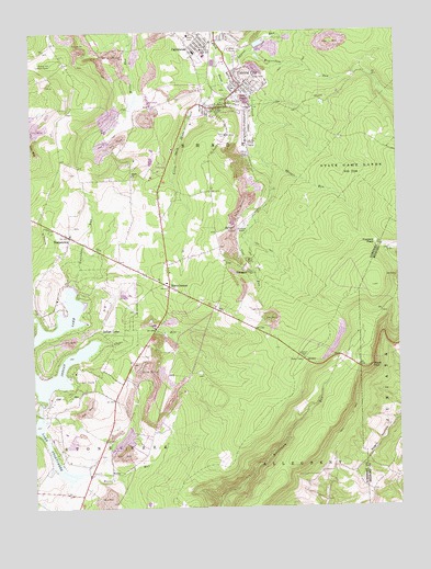 Central City Pa Map Central City, PA Topographic Map   TopoQuest