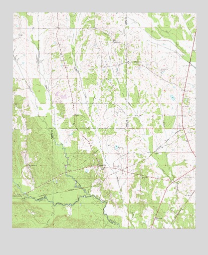 Central Mills, AL USGS Topographic Map