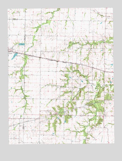 Centralia NE, MO USGS Topographic Map