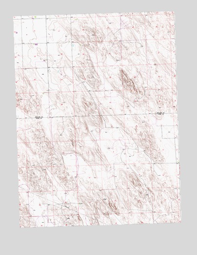 Alvin NW, CO USGS Topographic Map