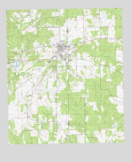 Centreville, MS USGS Topographic Map
