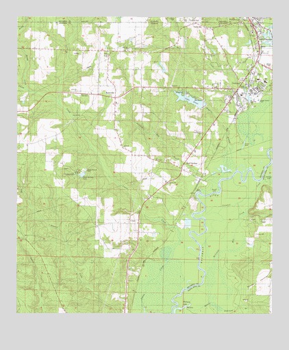 Century, FL USGS Topographic Map