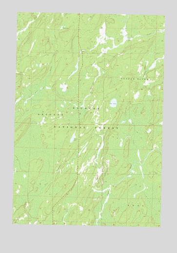 Alvin SE, WI USGS Topographic Map