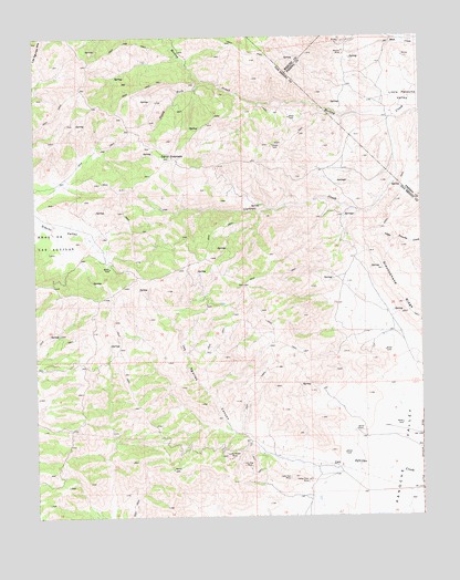 Cerro Colorado, CA USGS Topographic Map