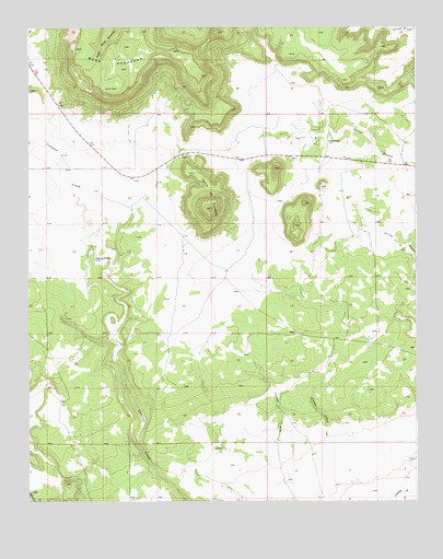 Cerro De Corazon, NM USGS Topographic Map