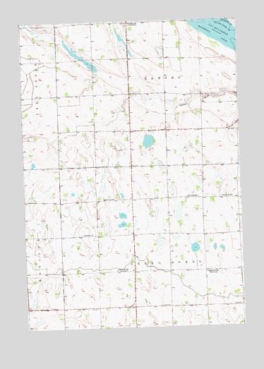 Cerro Gordo, MN USGS Topographic Map