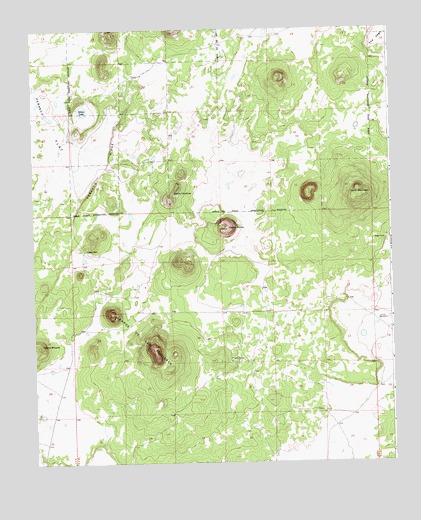 Cerro Pomo, NM USGS Topographic Map