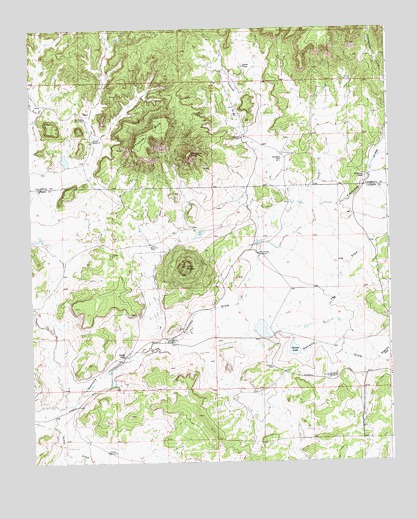 Cerro Prieto, NM USGS Topographic Map