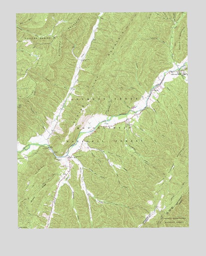 Alvon, WV USGS Topographic Map