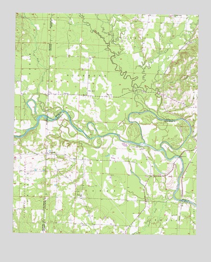 Cerrogordo, AR USGS Topographic Map