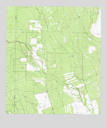 Chacon Creek SE, TX USGS Topographic Map