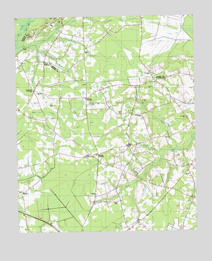 Chadbourn NE, NC USGS Topographic Map
