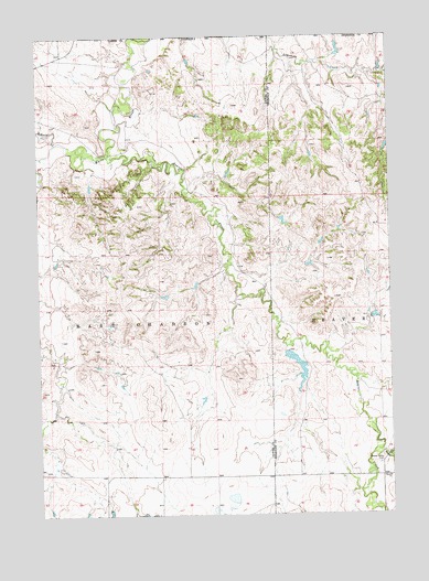 Chadron NE, NE USGS Topographic Map