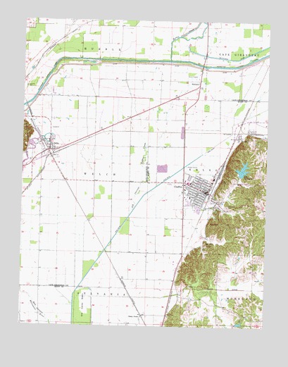 Chaffee, MO USGS Topographic Map