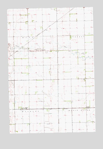 Chaffee, ND USGS Topographic Map