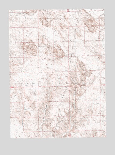 Chalk Buttes NE, NE USGS Topographic Map