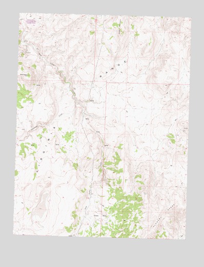 Chalk Hills, NV USGS Topographic Map