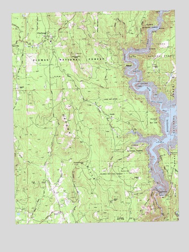Challenge, CA USGS Topographic Map